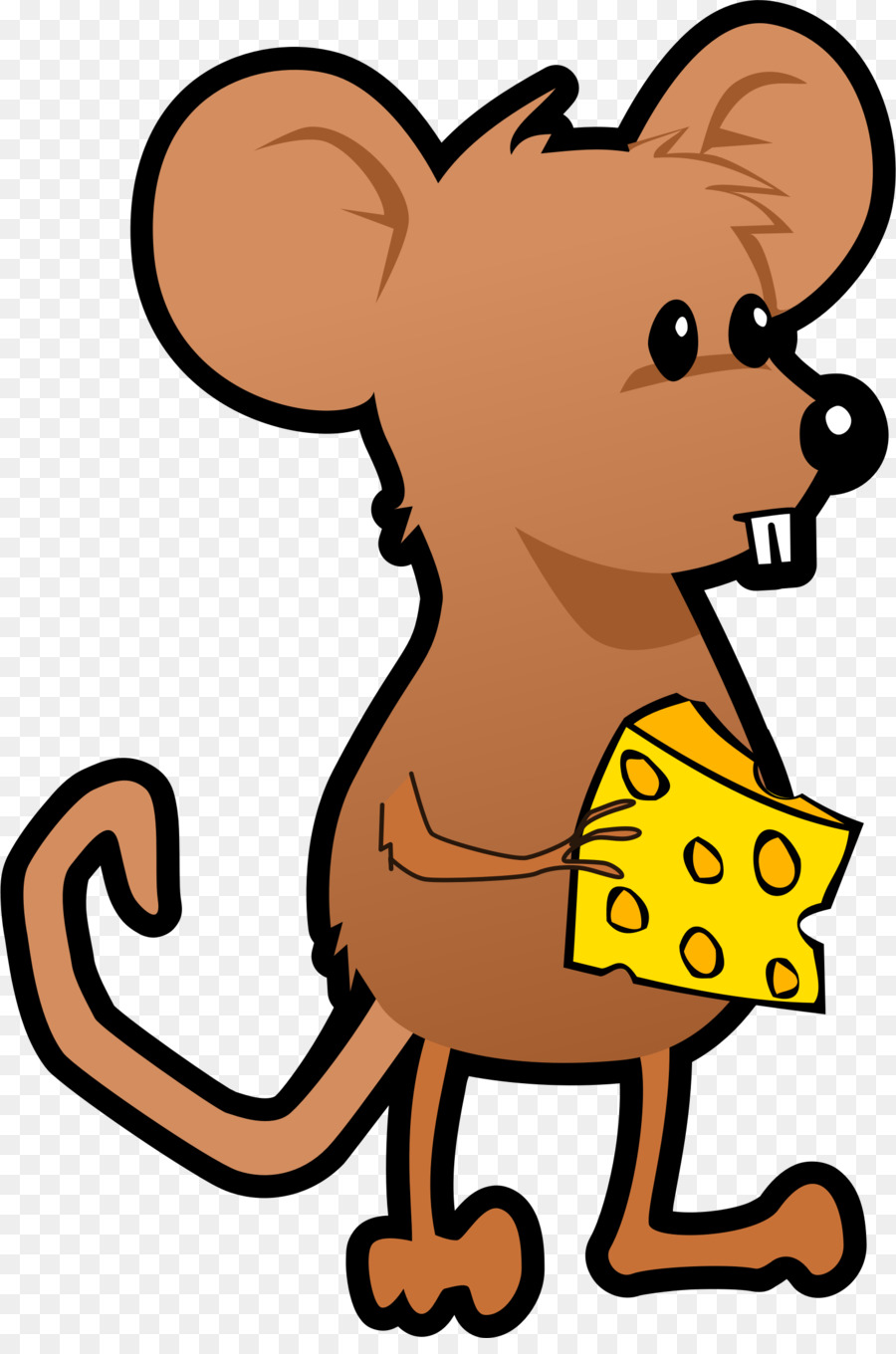 Souris Au Fromage，Dessin Animé PNG