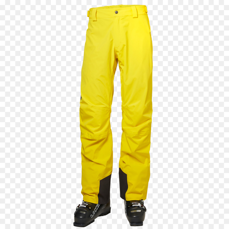 Pantalon De Ski Jaune，Pantalon PNG