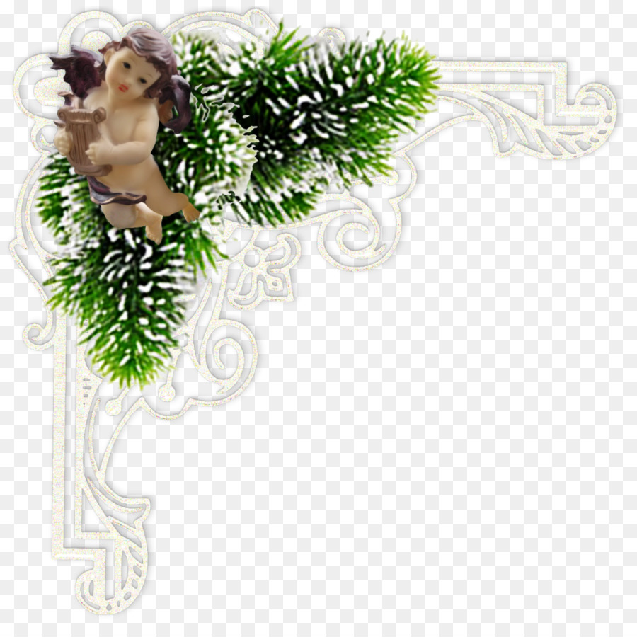 Décoration De Coin De Noël，Pin PNG