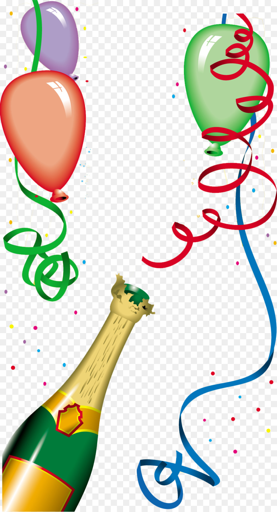 Célébration De Fête，Des Ballons PNG