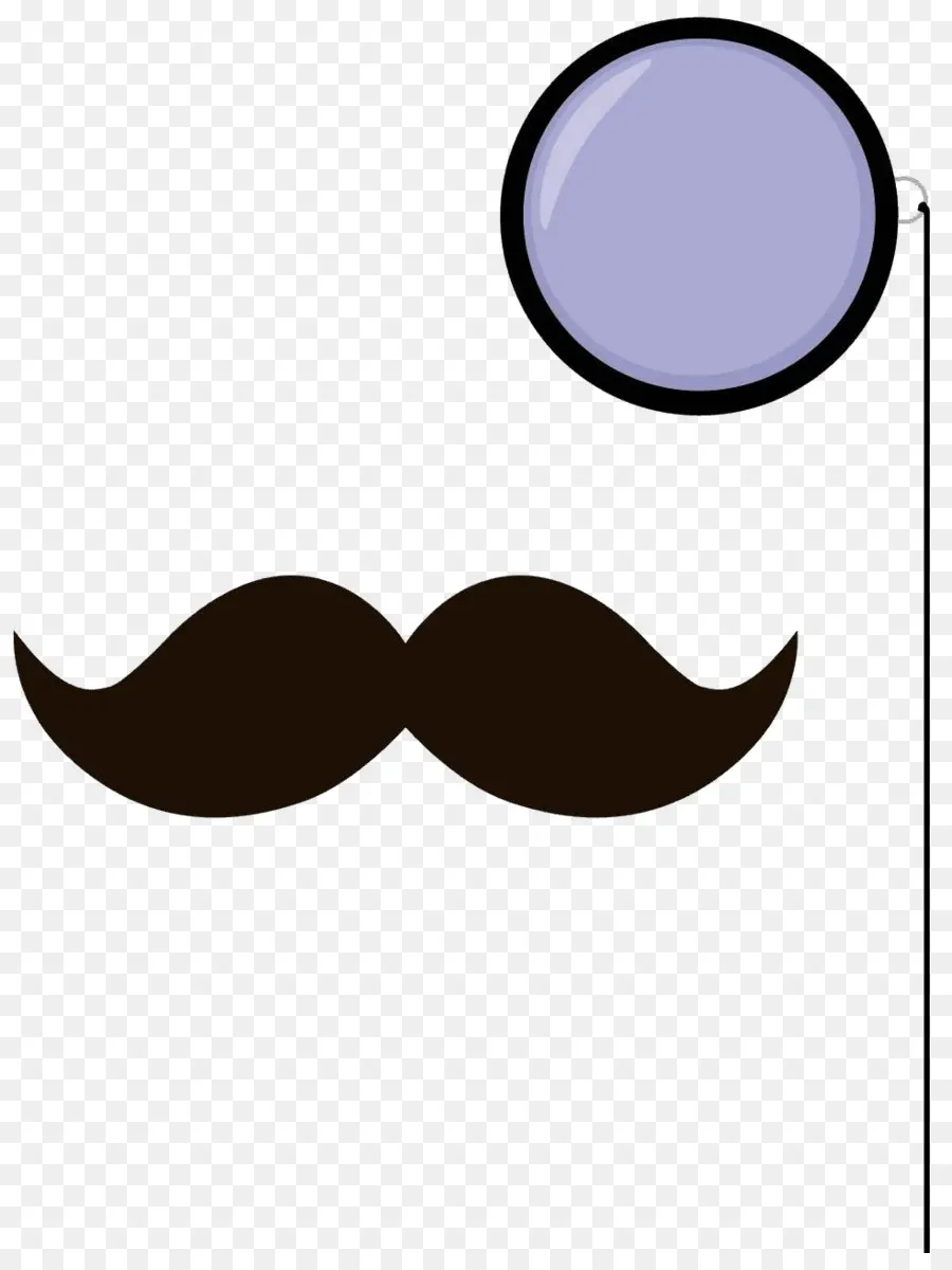 Moustache Et Monocle，Déguisement PNG