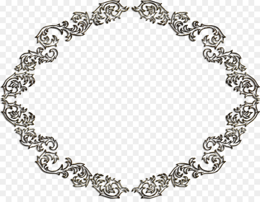 Cadre Décoratif，Rond PNG