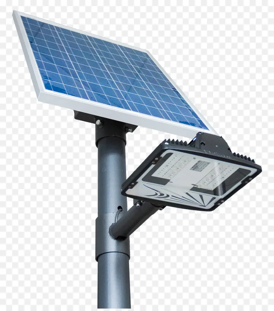 Lampadaire Solaire，Panneau Solaire PNG