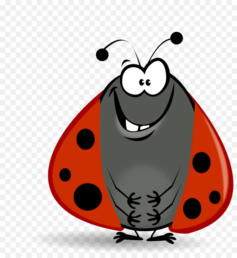 Coccinelle Mignonne，Dessin Animé PNG