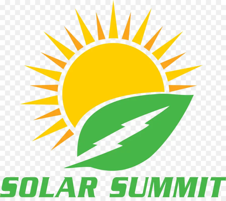 Logo Du Sommet Solaire，énergie PNG