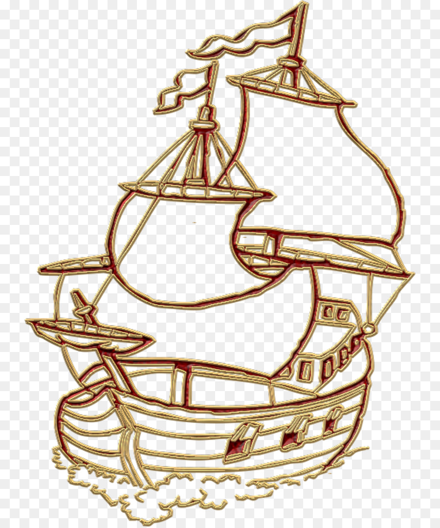 Livre De Coloriage，Bateau PNG