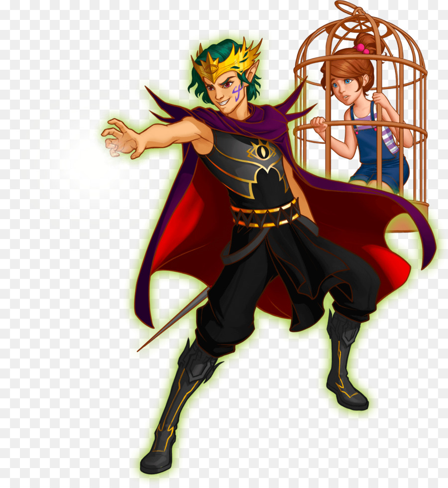 Personnages Fantastiques，Cage PNG