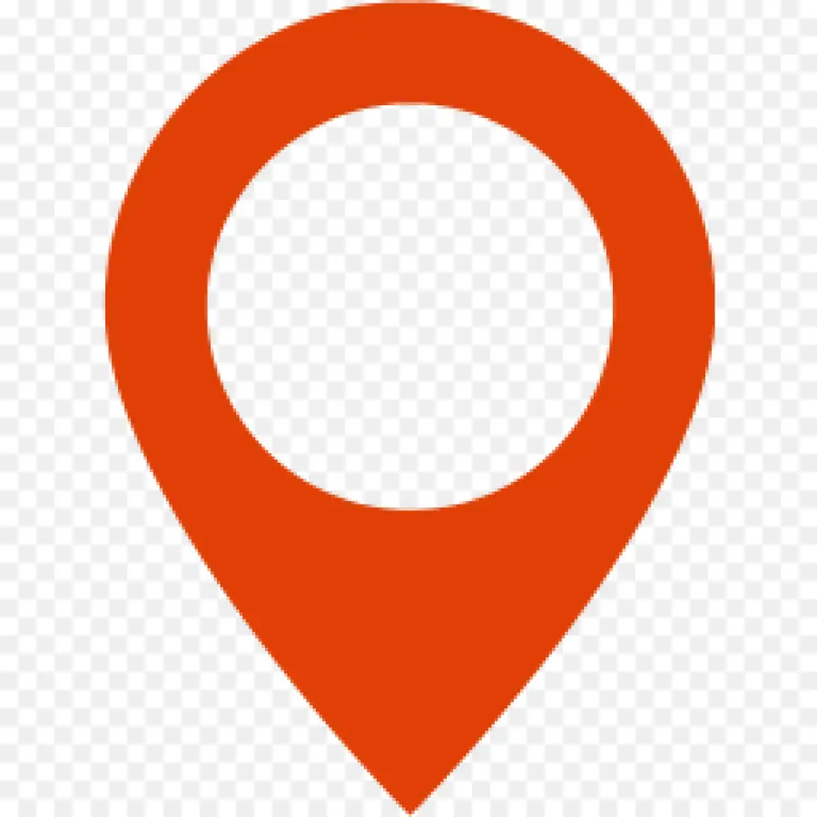 Épingle De Localisation Orange，Carte PNG