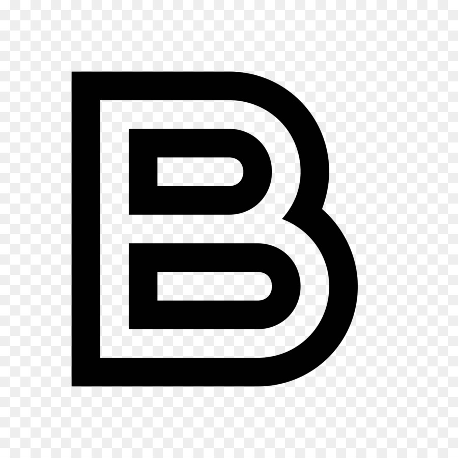 Lettre B，Noir PNG