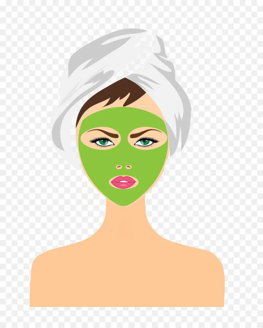 Masque Facial，Spa PNG