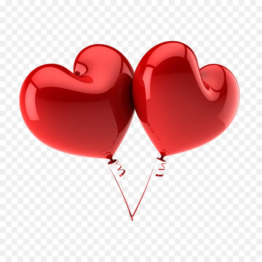 Ballons Coeur，Ballons PNG