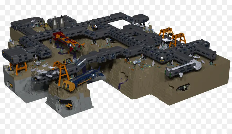 La Mine De Lego，Construction PNG