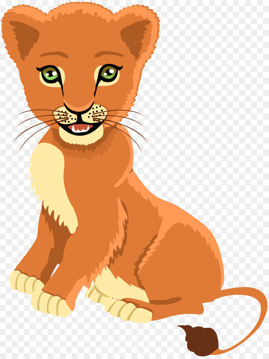 Lionceau De Dessin Animé，Animal PNG