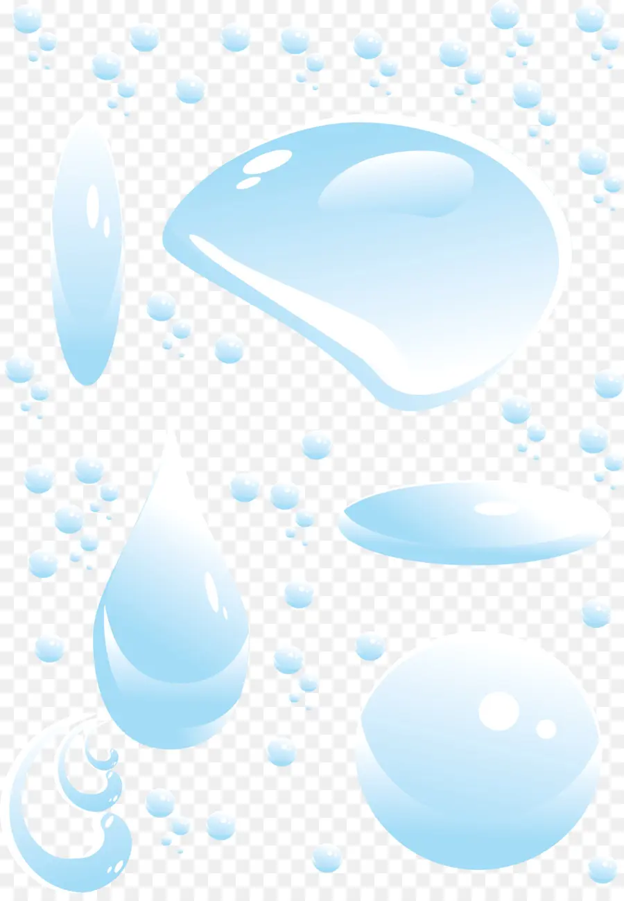 Gouttelettes D'eau，Liquide PNG