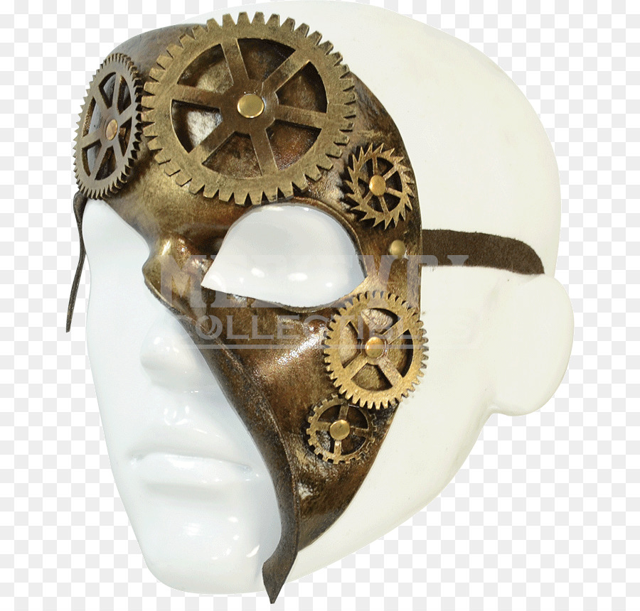 Masque Steampunk，Engrenages PNG