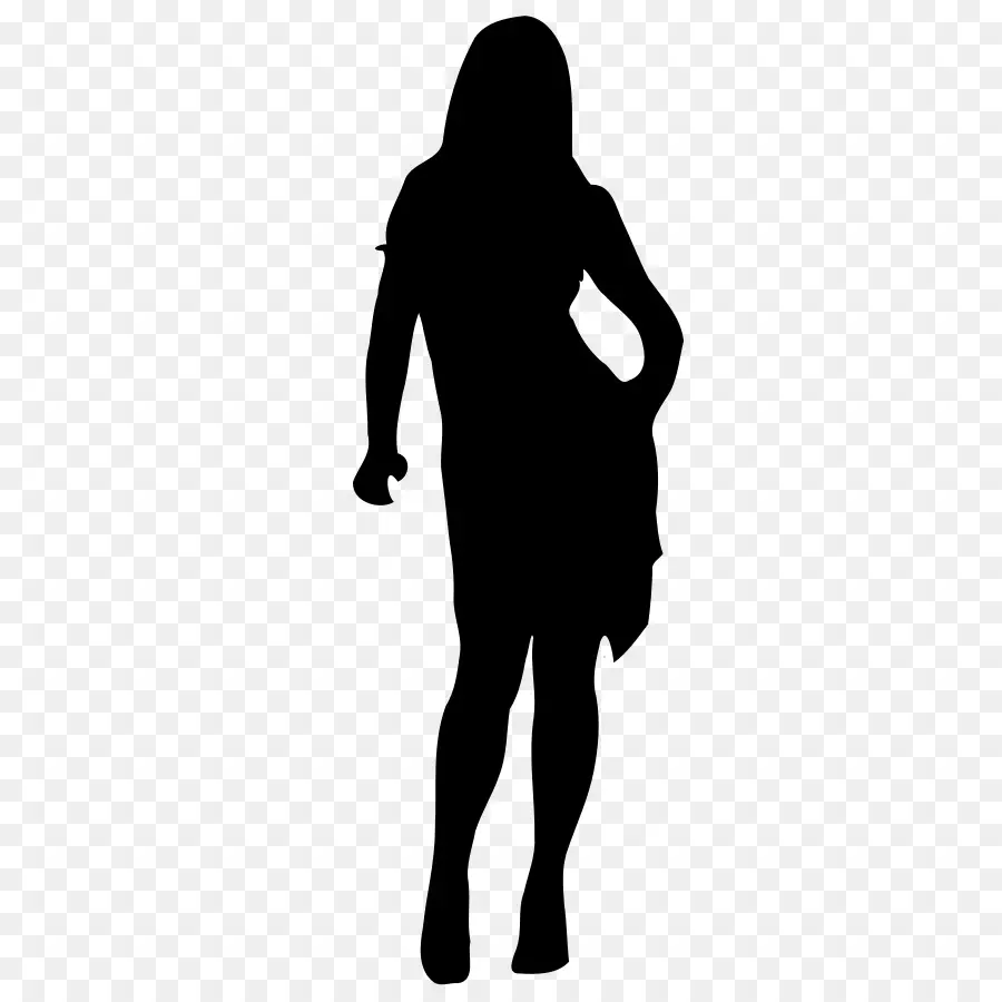 Silhouette De Femme，Femelle PNG