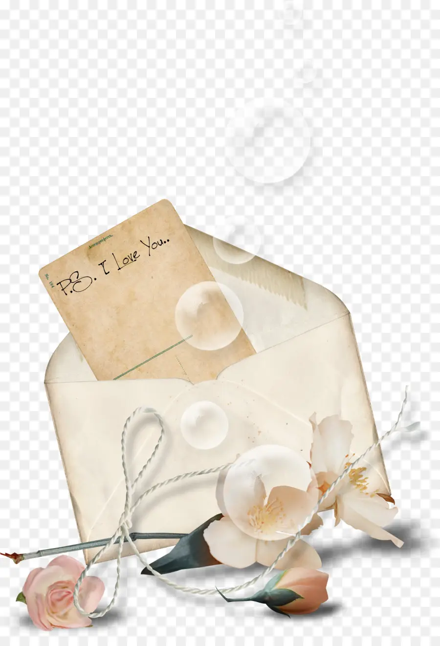 Lettre D'amour，Enveloppe PNG