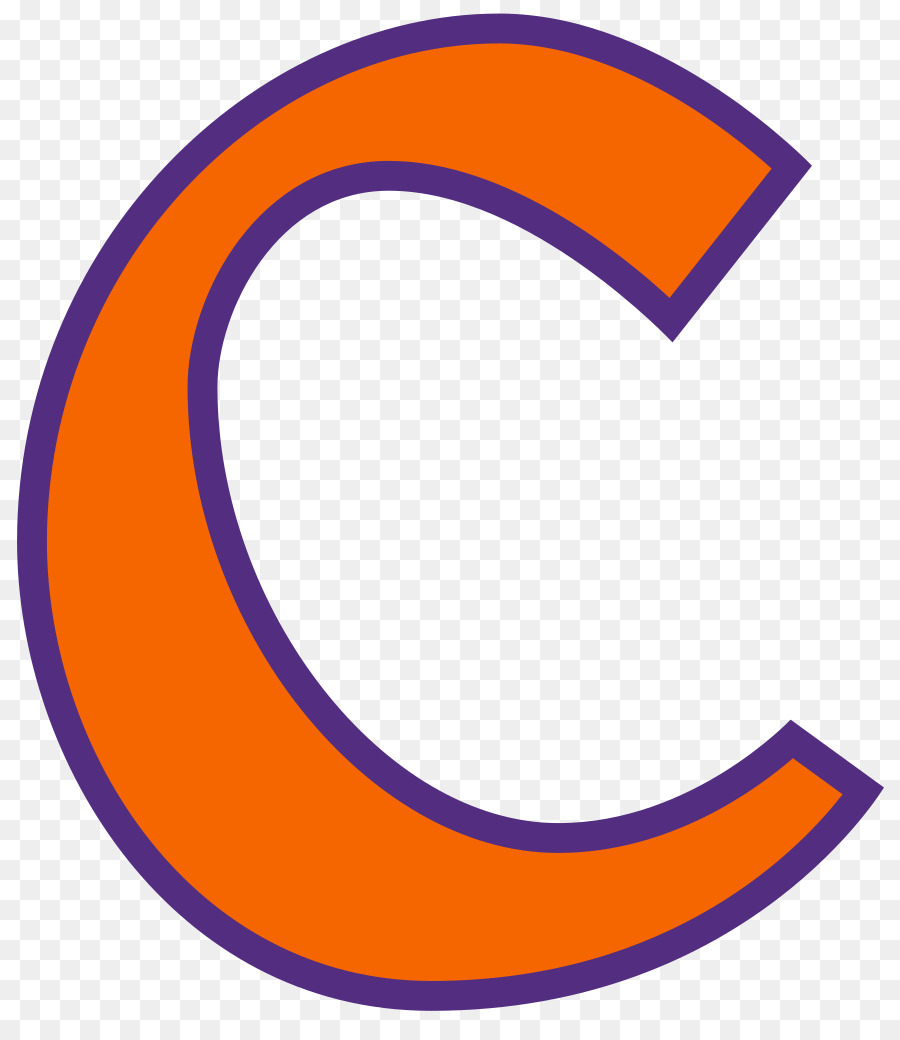 Lettre C，Orange PNG