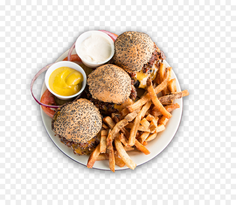 Burgers Et Frites，Repas PNG