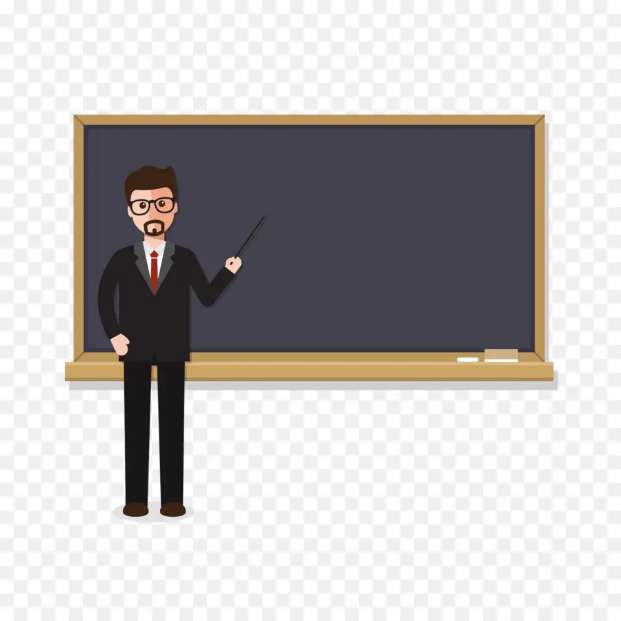 Professeur，Tableau Noir PNG