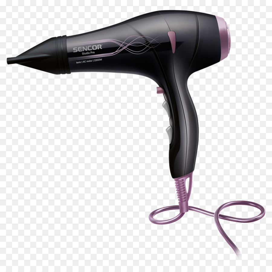 Sèche Cheveux Noir，Appareil PNG