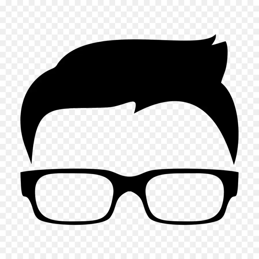 Cheveux Et Lunettes，Affronter PNG