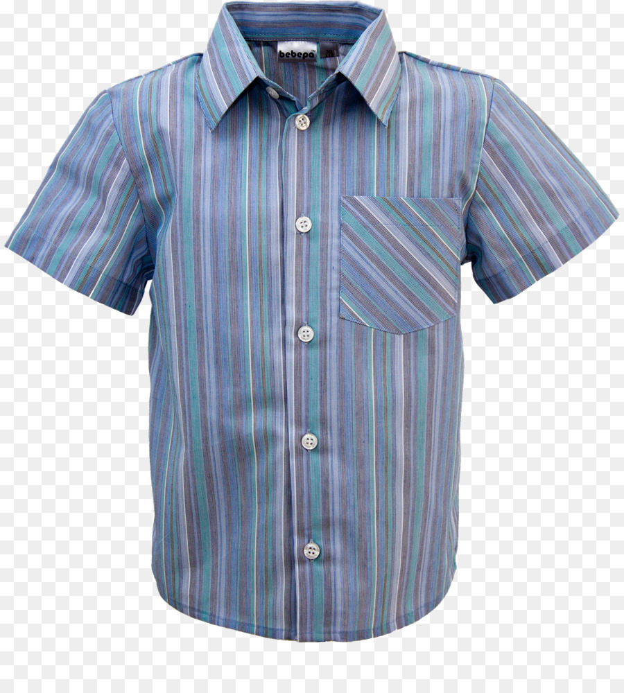 Chemise Rayée，Bleu PNG