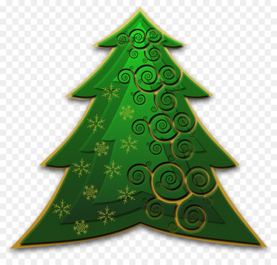 Arbre De Noël Vert，Décorations PNG