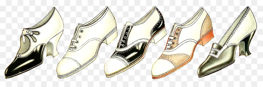 Vêtements Vintage，Chaussure PNG