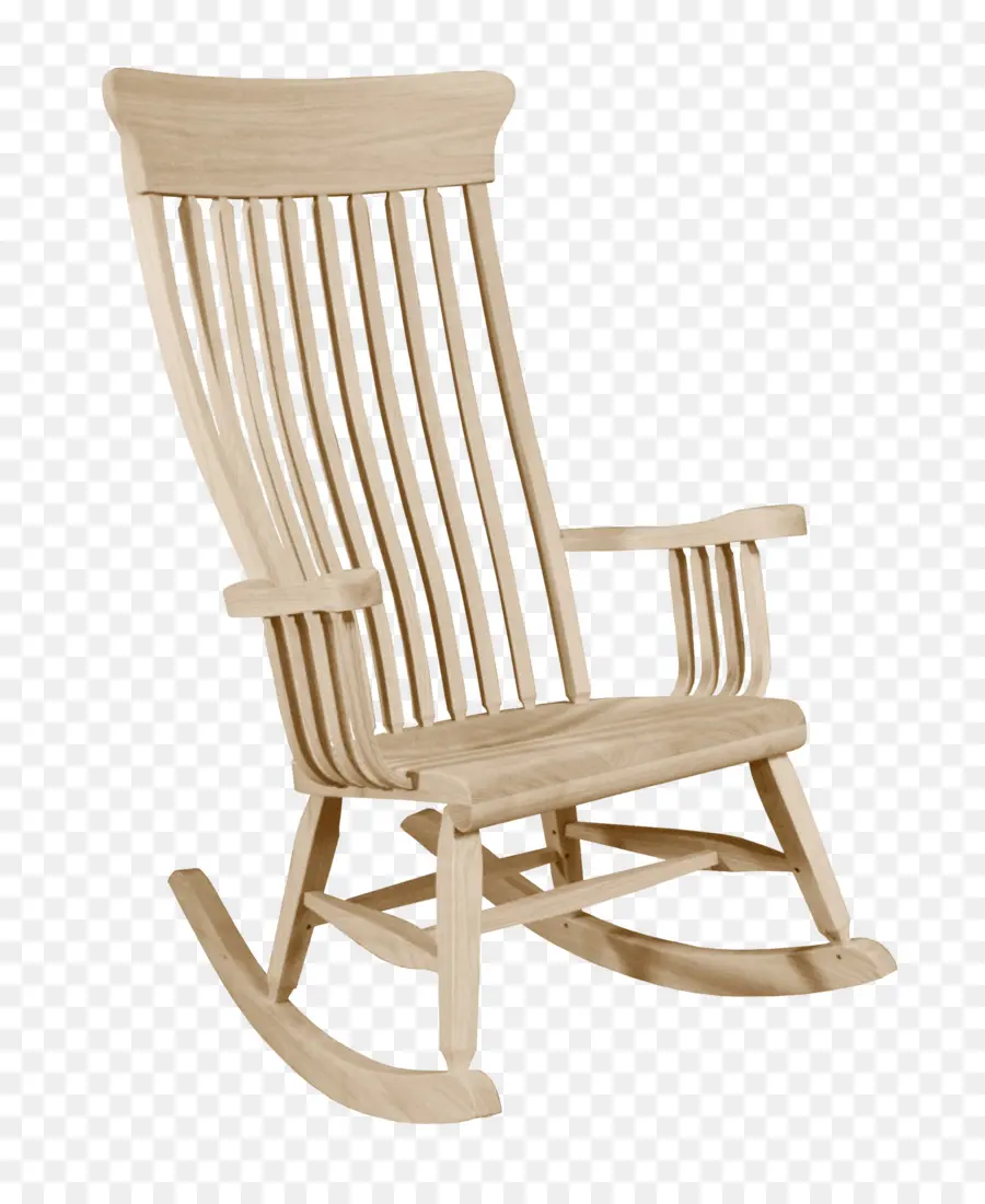 Fauteuil à Bascule，En Bois PNG