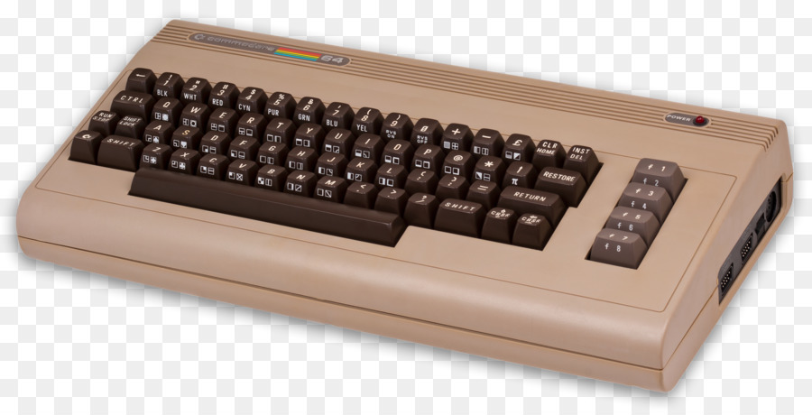 Clavier D'ordinateur，Commodore 64 PNG