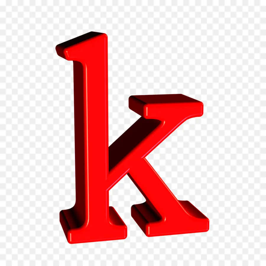 Lettre，K PNG