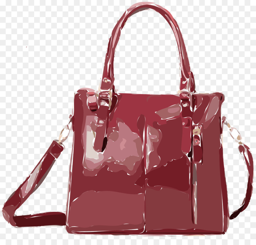 Sac Rouge，Sac à Main PNG