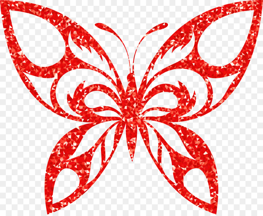 Papillon Rouge，Ailes PNG