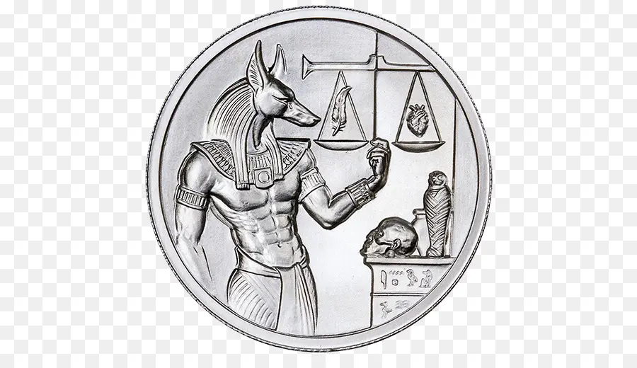 Anubis，Argent PNG