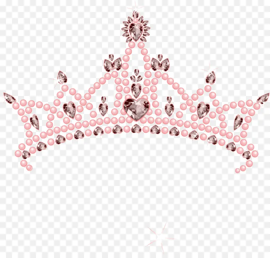 Diadème Rose，Bijoux PNG