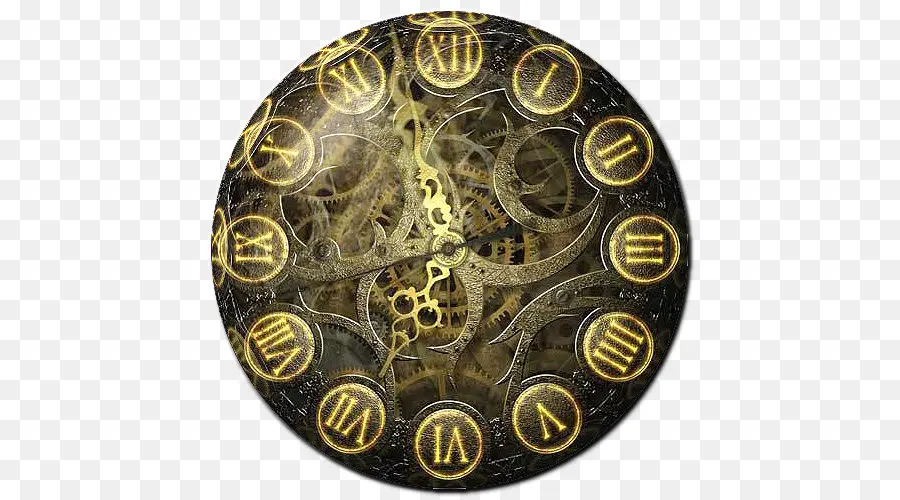 Horloge Steampunk，Horloge PNG