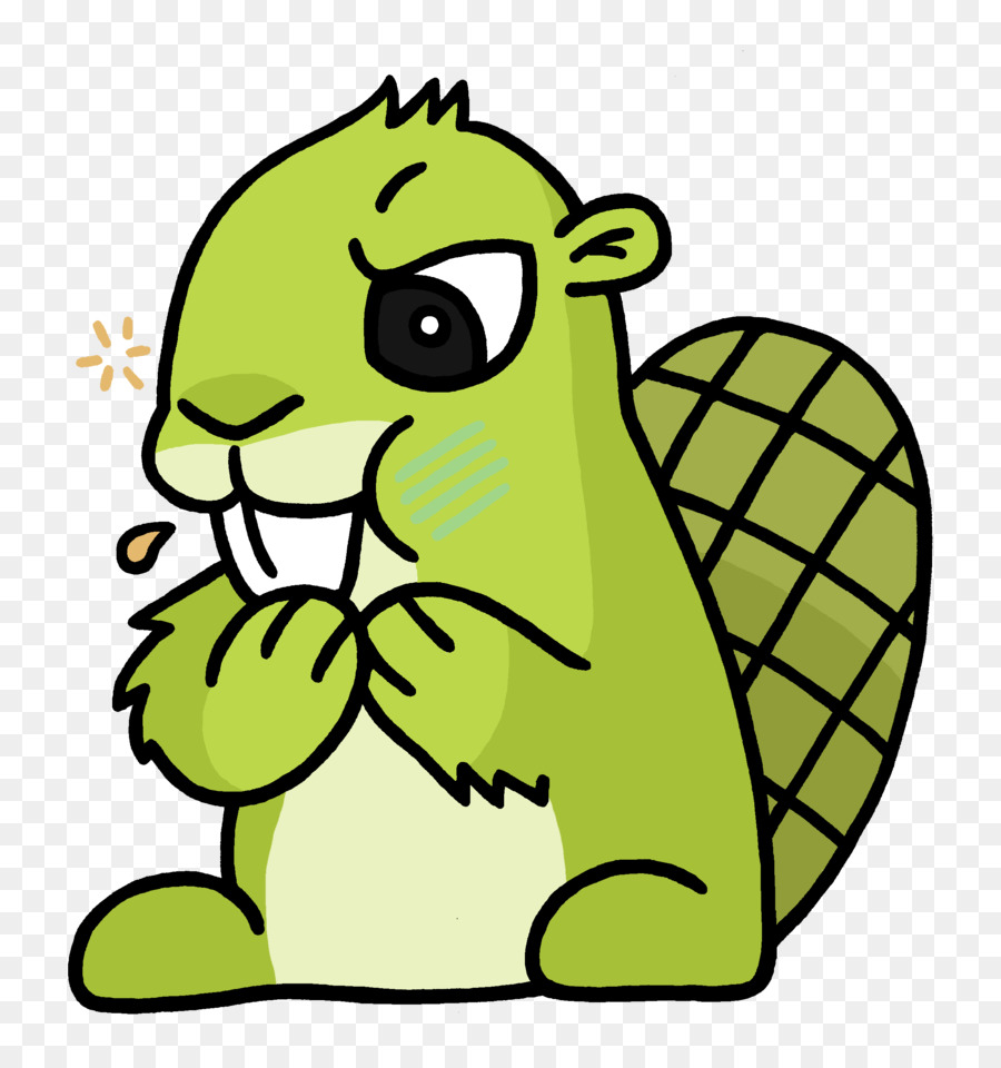 Castor Vert，Dessin Animé PNG