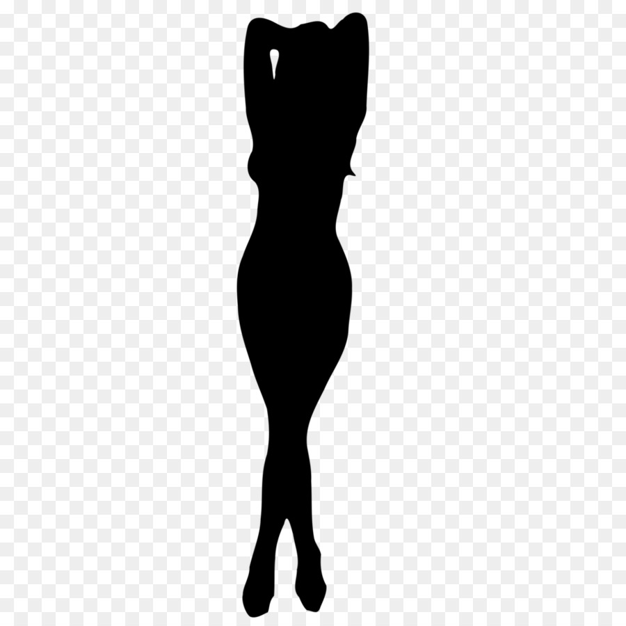 Silhouette De Femme，Ombre PNG