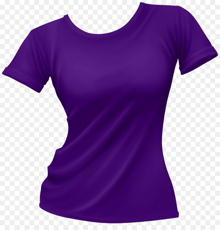 T Shirt Violet，Vêtements PNG