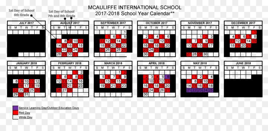 Calendrier Scolaire，Calendrier PNG