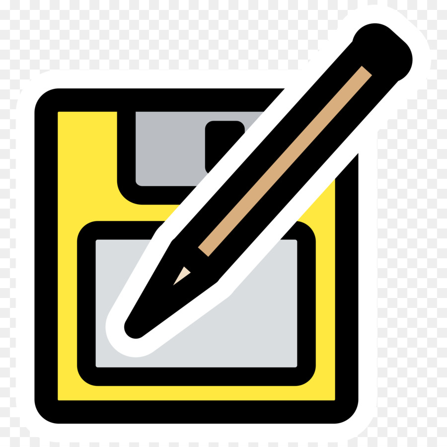 Crayon Jaune Et Papier，En écrivant PNG