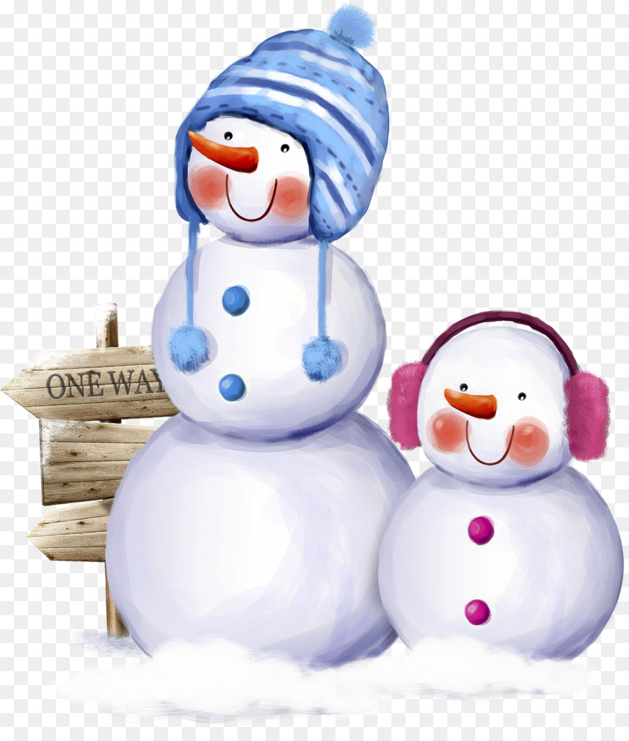 Bonhommes De Neige，Hiver PNG