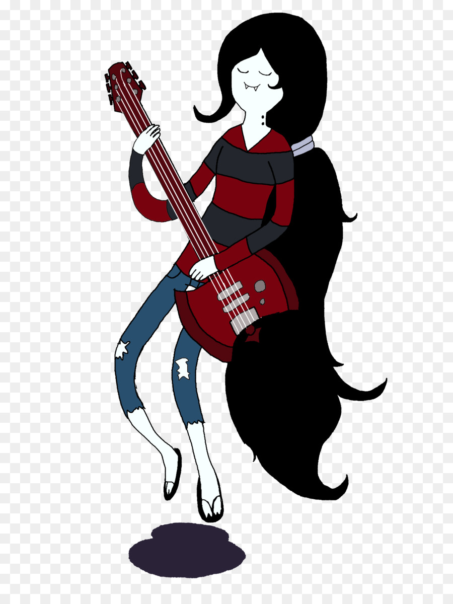 Caractère Du Guitariste，Dessin Animé PNG