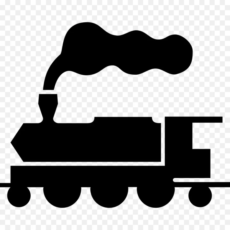 Train Noir，Vapeur PNG