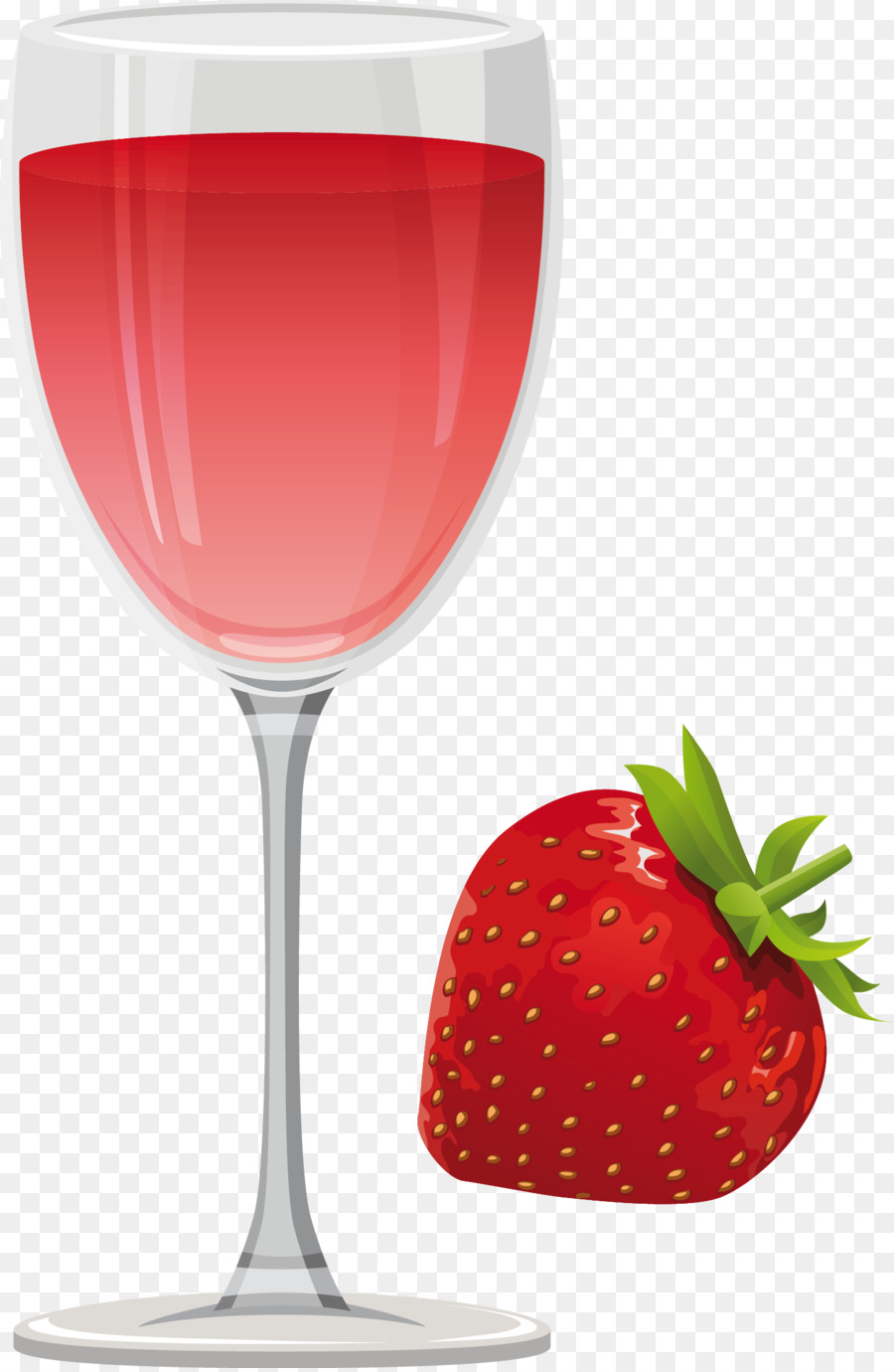 Boisson Aux Fraises，Fraise PNG