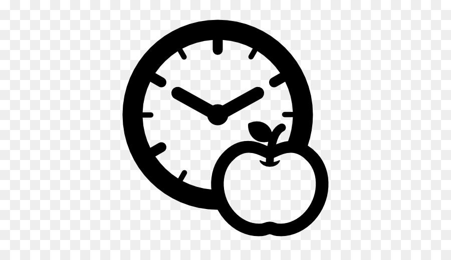 L'horloge Et Apple，Temps PNG