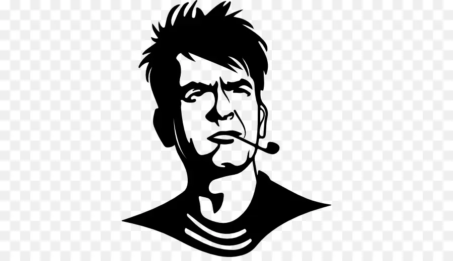 Charlie Sheen，Deux Hommes Et Demi PNG