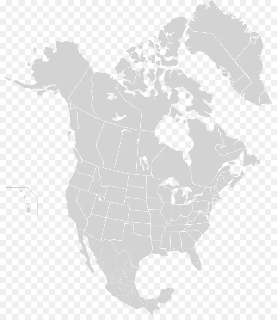 États Unis，Canada PNG