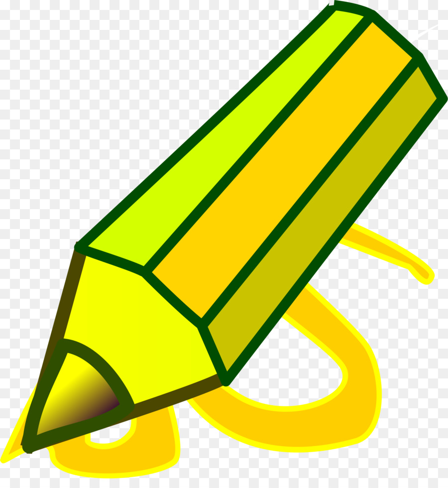 Crayon Jaune，Dessin PNG